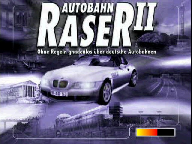 Autobahn Raser 2 — Title screen