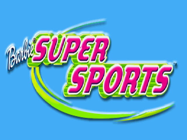 Barbie : Super Sports — Title screen
