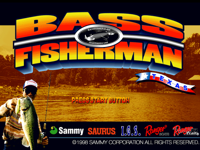 Bass Fisherman : Texas — Title screen