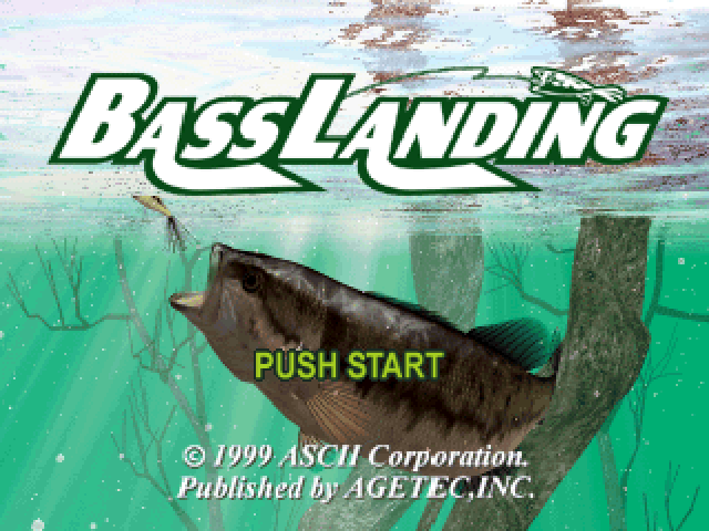 Bass Landing — Title screen