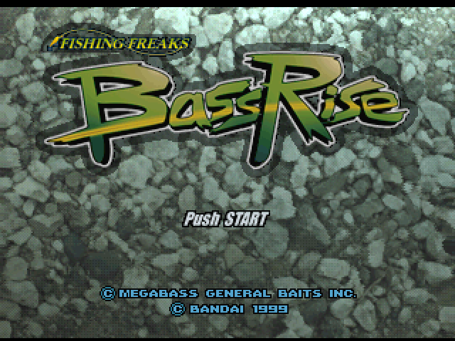 Bass Rise — Title screen