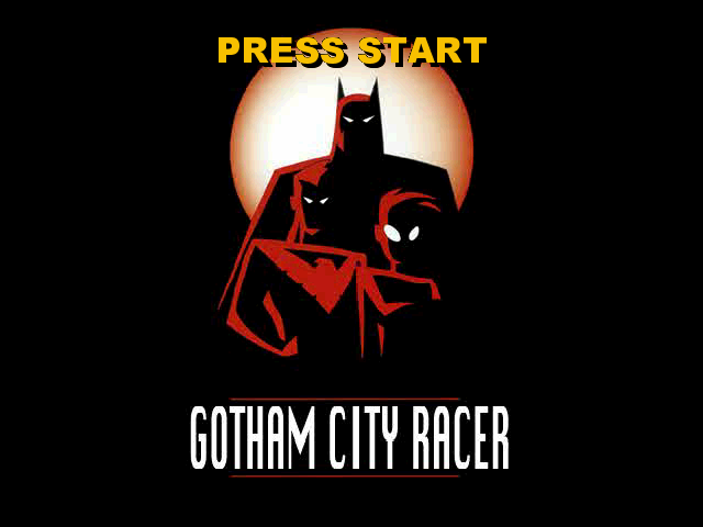 Batman : Gotham City Racer — Title screen