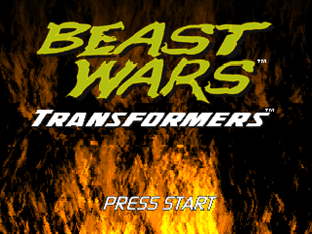 Beast Wars : Transformers — Title screen