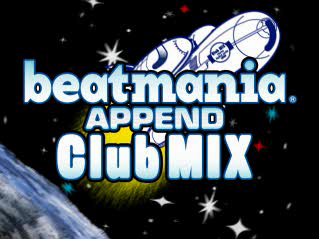 Beatmania Append Club Mix — Title screen