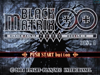 Black Matrix 00 — Title screen