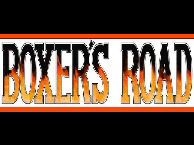 Boxer's Road — Title screen