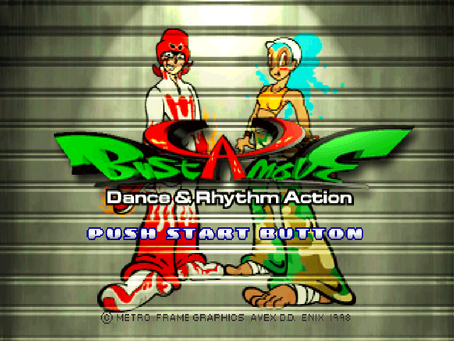 Bust A Move : Dance & Rhythm Action — Title screen