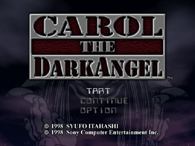 Carol the Dark Angel [Playstation Comic vol.2] — Title screen