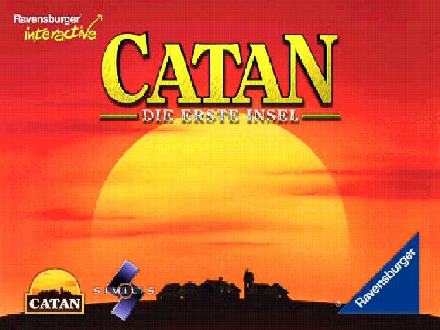 Catan : Die erste Insel — Title screen