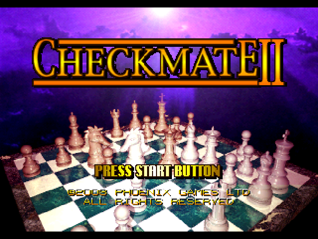 Checkmate II — Title screen