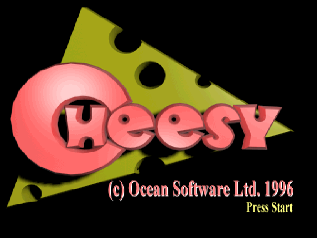 Cheesy — Title screen