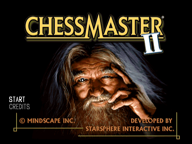 Chessmaster II — Title screen