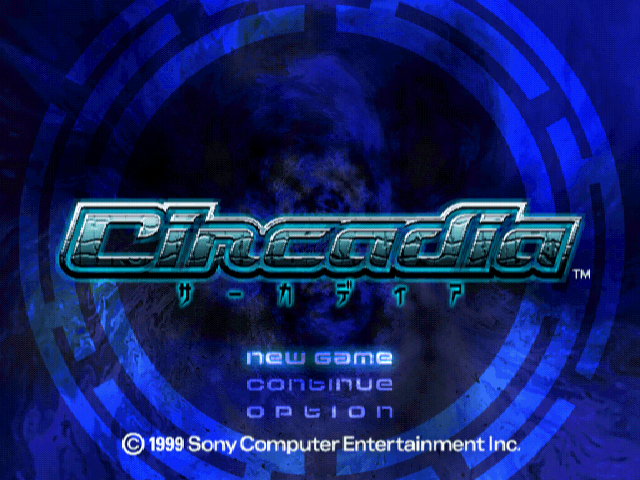 Circadia — Title screen