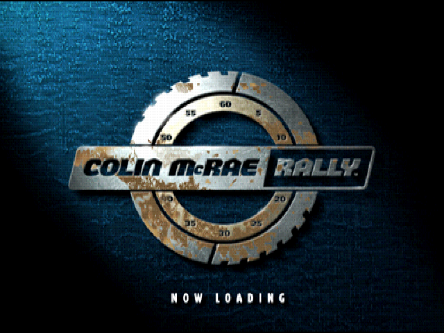 Colin McRae Rally — Title screen