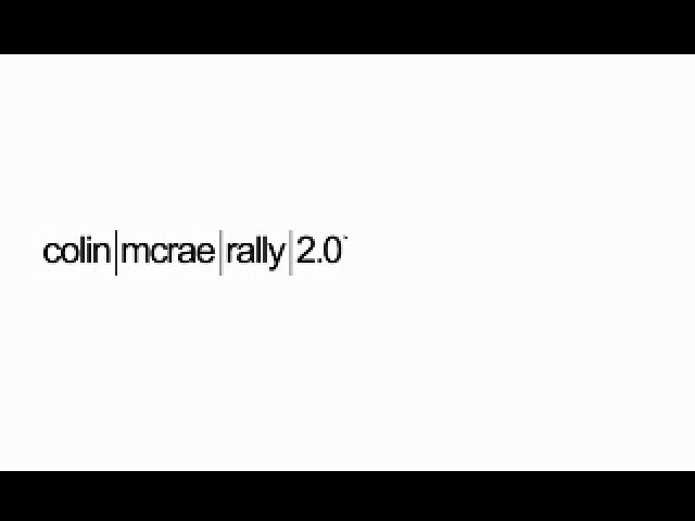 Colin McRae Rally 2.0 — Title screen