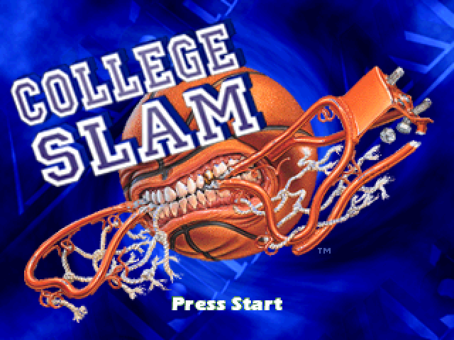 College Slam — Title screen