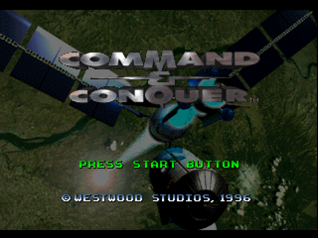 Command & Conquer — Title screen
