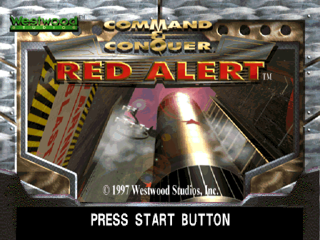 Command & Conquer : Red Alert — Title screen