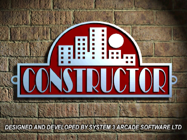 Constructor — Title screen