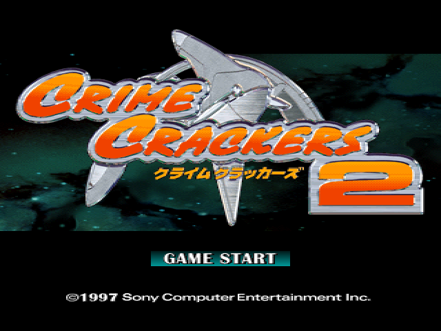 Crime Crackers 2 — Title screen