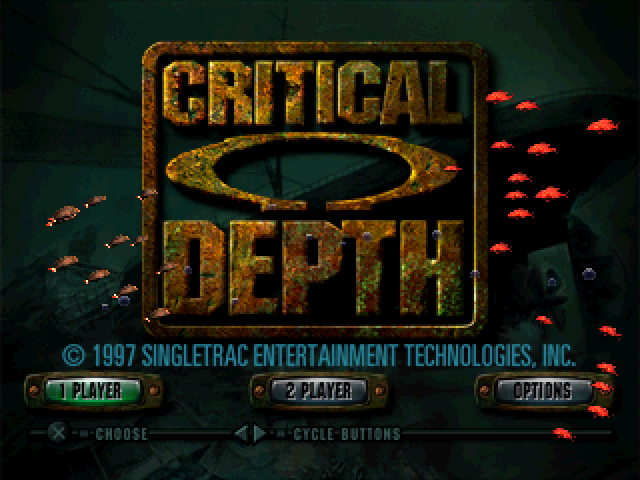 Critical Depth — Title screen
