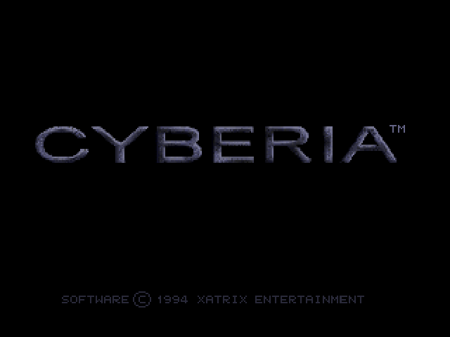 Cyberia — Title screen