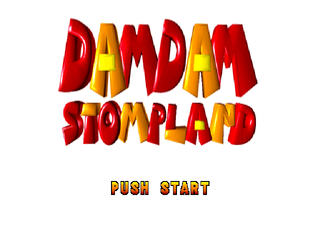 Damdam Stompland — Title screen