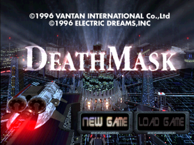 DeathMask — Title screen
