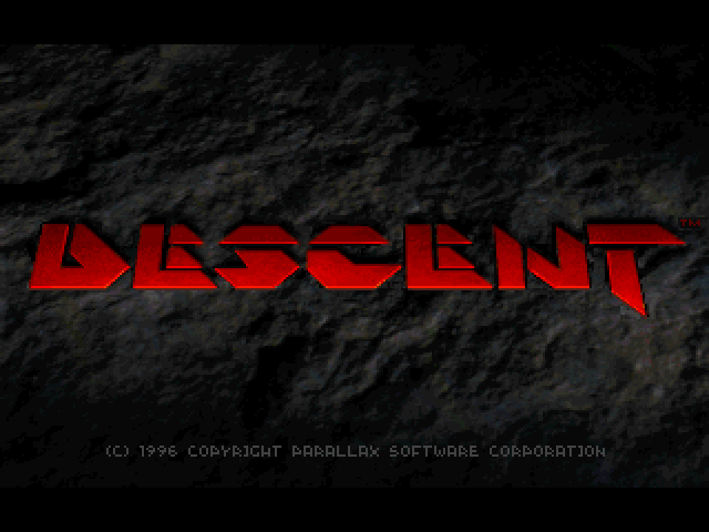 Descent — Title screen