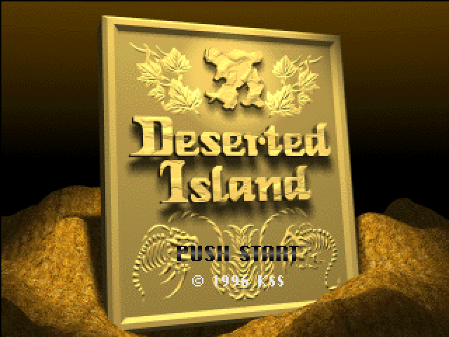 Deserted Island — Title screen