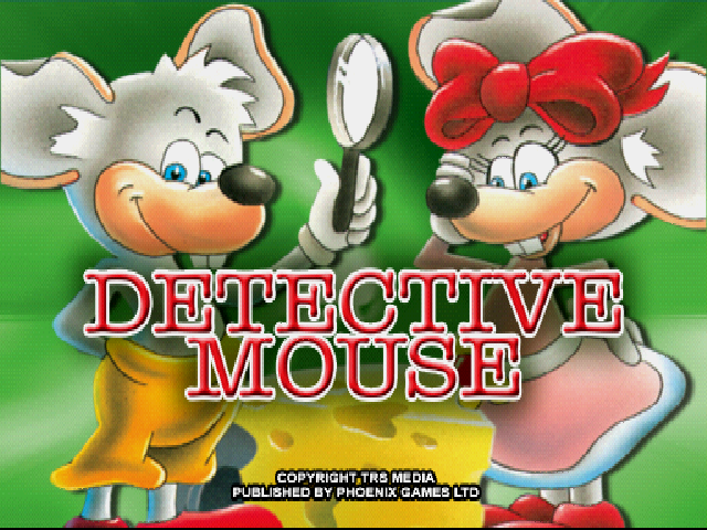 Detective Mouse — Title screen