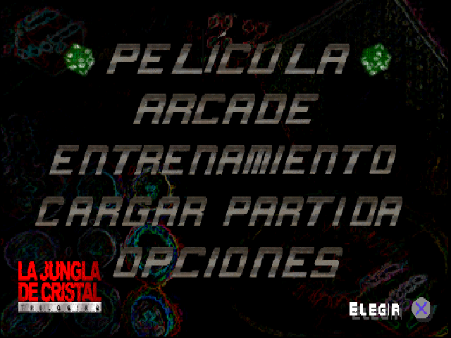 Die Hard Trilogy 2 : Viva Las Vegas — Title screen
