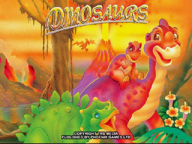 Dinosaurs — Title screen