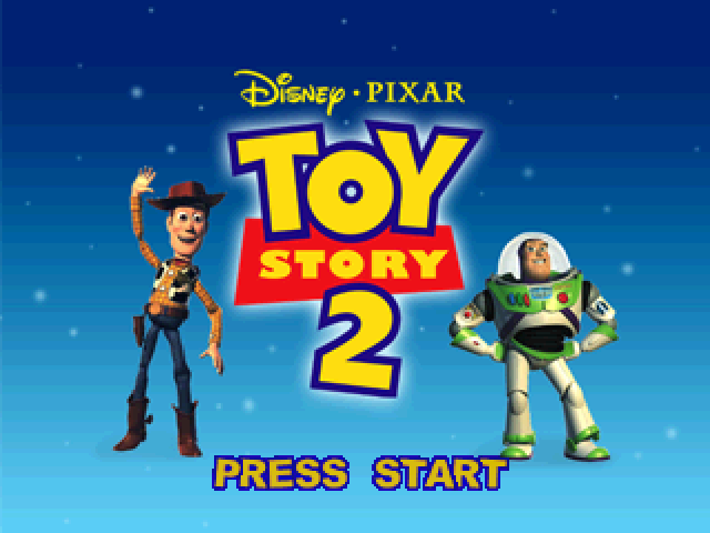 Disney•Pixar Toy Story 2 : Buzz Lightyear to the Rescue! — Title screen