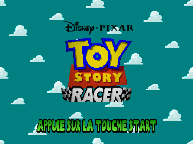 Disney•Pixar Toy Story Racer — Title screen