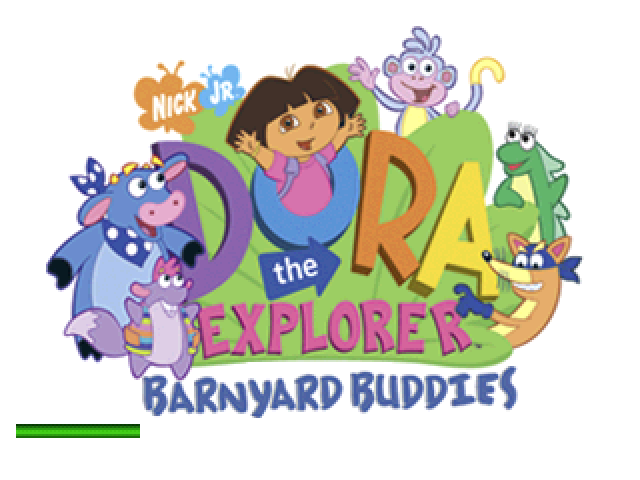 Dora the Explorer : Barnyard Buddies — Title screen
