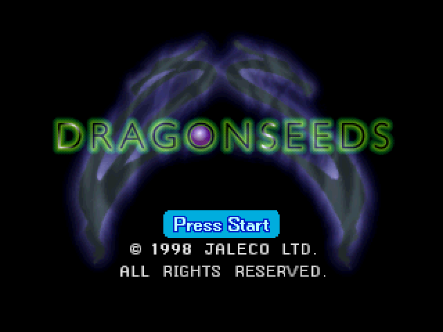 Dragon Seeds — Title screen