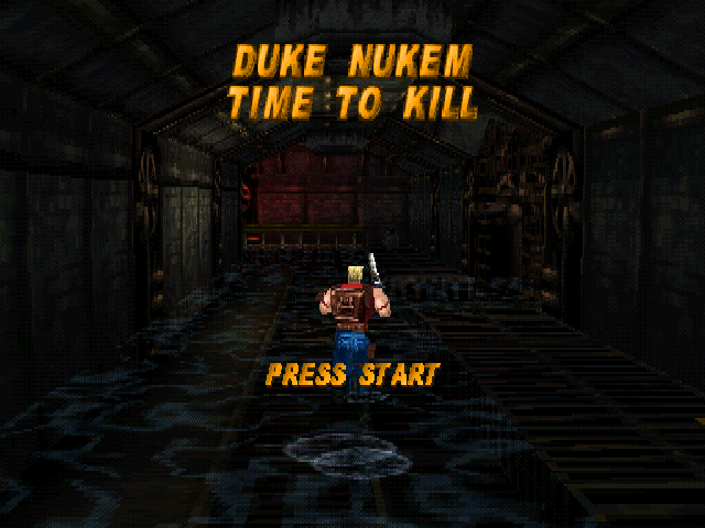 Duke Nukem : Time to Kill — Title screen
