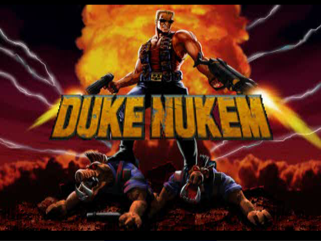 Duke Nukem : Total Meltdown — Title screen