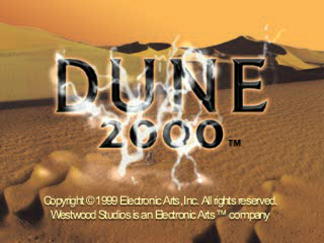 Dune 2000 — Title screen