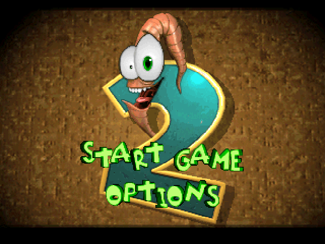 Earthworm Jim 2 — Title screen