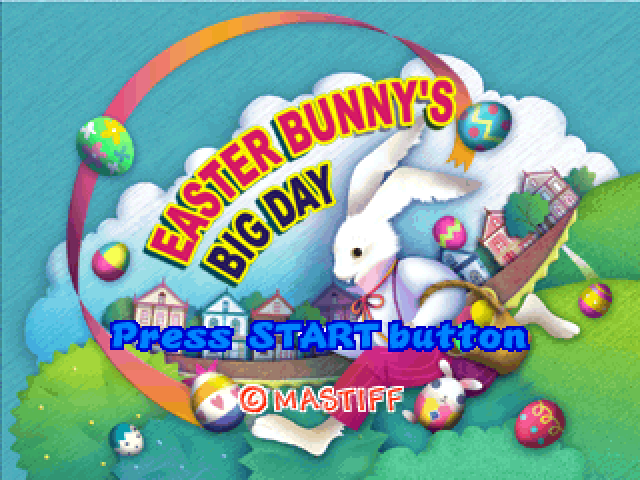 Easter Bunny's Big Day — Title screen
