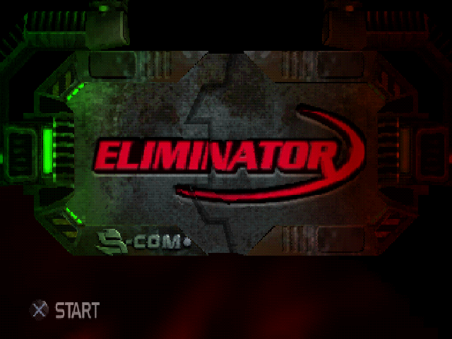 Eliminator — Title screen
