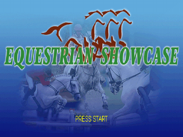 Equestrian Showcase — Title screen