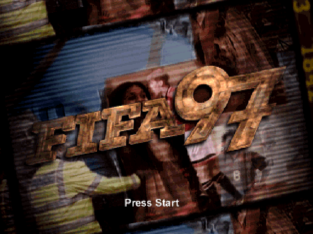 FIFA 97 — Title screen