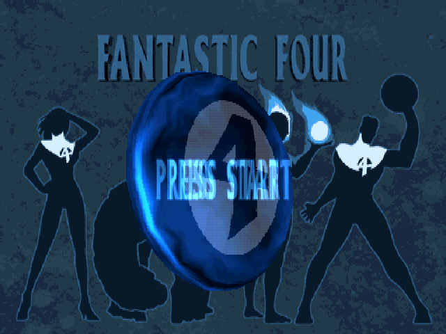 Fantastic Four — Title screen