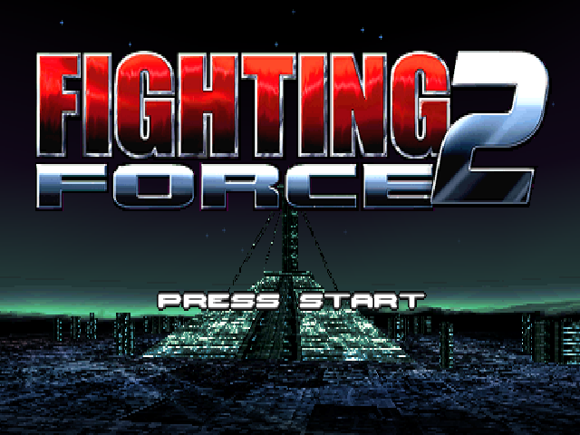 Fighting Force 2 — Title screen