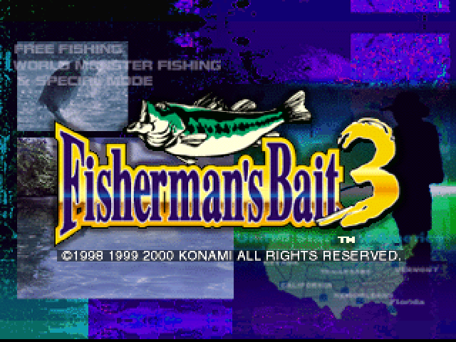 Fisherman's Bait 3 — Title screen