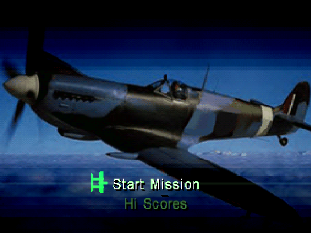 Flying Squadron — Title screen