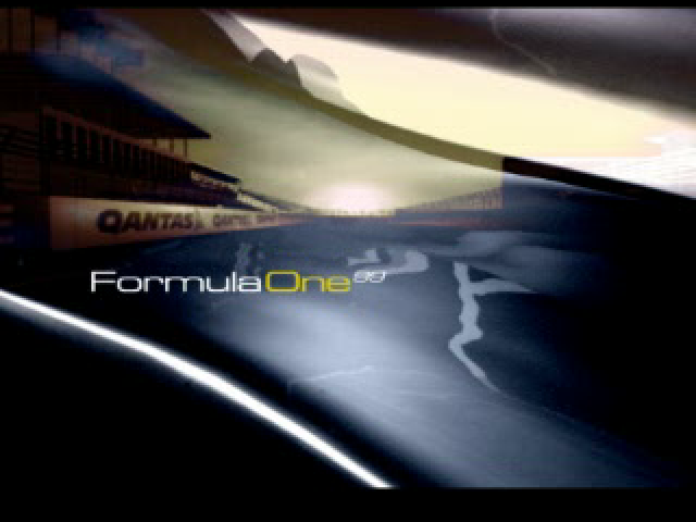 Formula One 99 — Title screen